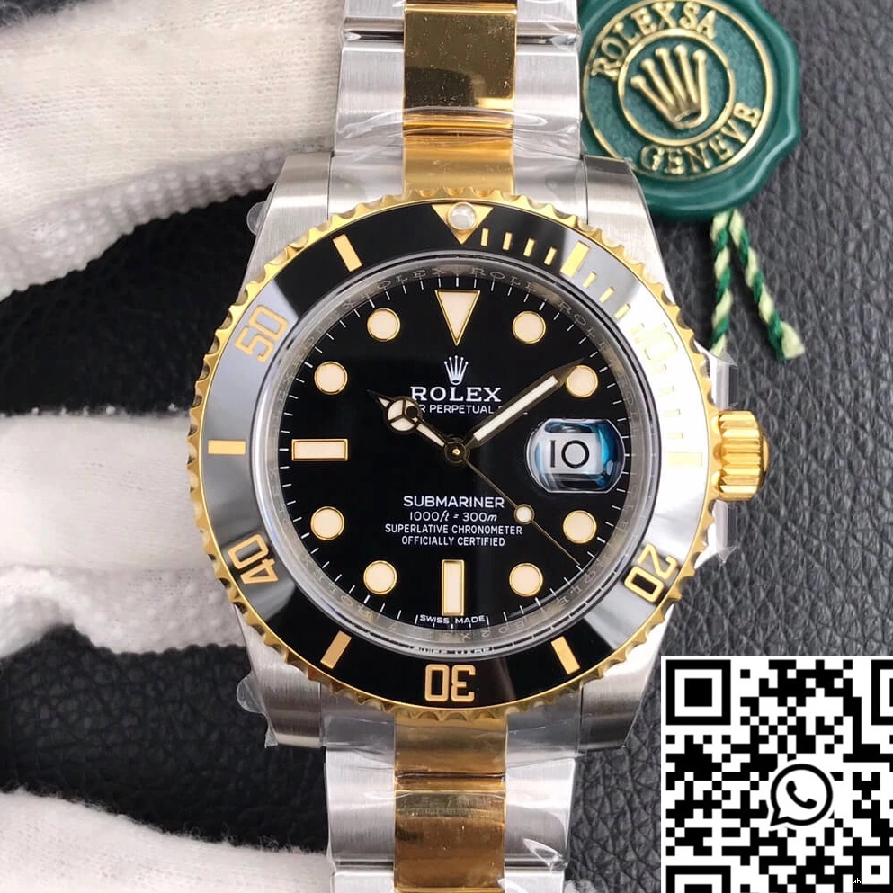 Submariner Factory VS Rolex Ceramic 116613-LN-97203 Bezel 0807